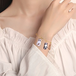 18 pz 6 stili lega smalto ciondolo cartone animato piccolo gatto stampa in lega pendente fai da te collana braccialetto pendente orecchini accessori&nbsp;JX585A
