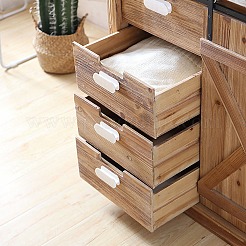 Abs Kunststoff selbstklebende Instant Schrank Schubladengriff&nbsp;FIND-WH0053-28A