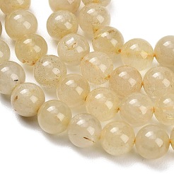 Natürlichen Gold Rutilquarz Perlen Stränge&nbsp;G-H337-A04-04