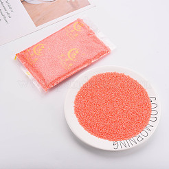 Perles cylindriques en verre de couleur fluorescente&nbsp;SEED-S047-P-001