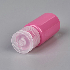 10 ml Macaron Farbe Haustier Kunststoff leere Flip-Cap-Flaschen&nbsp;LS-MRMJ-WH0025-A-08