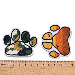 12 Stück 12 Farben Teufelskralle Stickgarn Stoff zum Aufnähen/Aufnähen von Patches&nbsp;PATC-K001-03