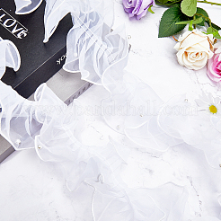 Ruban d'organza plissé de 5 mètre&nbsp;OCOR-GF0002-33C