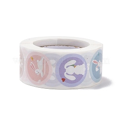 8 patrones de rollos de pegatinas de papel autoadhesivas con tema de pascua&nbsp;DIY-C060-03H