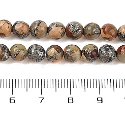 Fili di perline naturali aqua jasper&nbsp;G-K317-A02-01