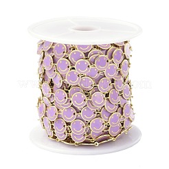 Catena a maglie in ottone e smalto&nbsp;CHC-D029-16G-08