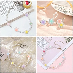 60g 6 Stile transparente Acrylperlen-Sets&nbsp;TACR-YW0002-51
