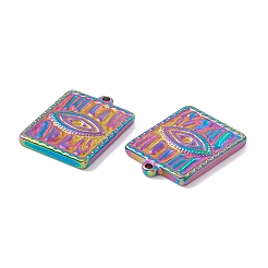 Colgante de acero inoxidable 304 con baño de iones (IP) y engastes de rhinestone&nbsp;STAS-G278-08M