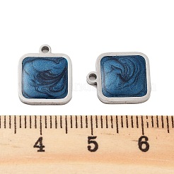 304 Edelstahl-Emaille-Anhänger&nbsp;STAS-Z078-22P