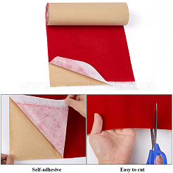 1 pieza de tela autoadhesiva de flocado&nbsp;DIY-CY0001-88E