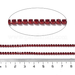 Glasbecherkette aus Eisen mit Strassen&nbsp;CH-U001-01J