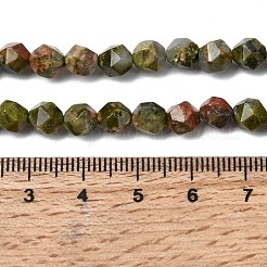 Natur Unakit Perlen Stränge&nbsp;G-Z119-A31-01