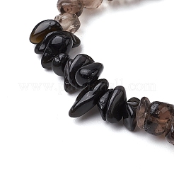 Braccialetto elastico con pietre preziose&nbsp;BJEW-JB11012-05