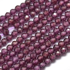 Chapelets de perles de grenat naturel&nbsp;G-O186-D01