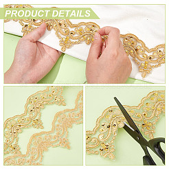 Ruban de dentelle en polyester de 5 mètre&nbsp;OCOR-GA0001-94