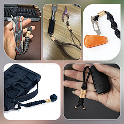 6 Stück Messingperlen in Rillensäulenform im antiken Stil&nbsp;FIND-NB0005-34G