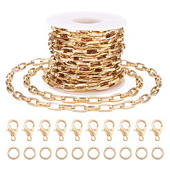 DIY-Kits zur Herstellung von Halsketten aus Aluminium&nbsp;DIY-TA0010-72