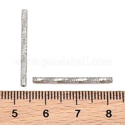 304 Edelstahl-Rohrperlen&nbsp;SA-CBA098D-08G-P