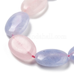 Chapelets de perles en jade de malaisie naturelle&nbsp;G-K392-C10-13x18mm