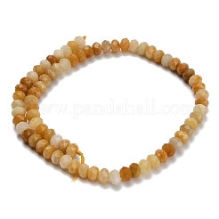 Topazio naturale perle di giada fili&nbsp;G-Z111-A06-01