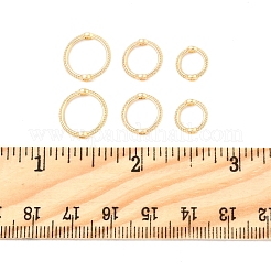 60 Stück 3 Stile Rack-Plating-Legierung Perlenrahmen&nbsp;FIND-FS0003-45
