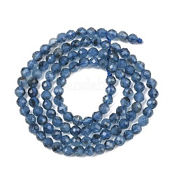 Brins de perles d'aigue-marine bleu diable naturel&nbsp;GG-CBAF158-D01-07