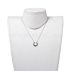 Colliers pendentifs en acier inoxydable 304 anti-ternissement&nbsp;NJEW-JN02848-01
