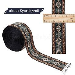 Rubans de polyester de broderie de style ethnique&nbsp;OCOR-GF0002-24C