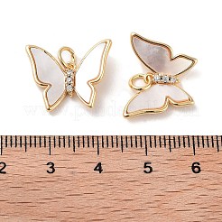 Colgante micropavé cubic zirconia de latón&nbsp;KK-B102-17G
