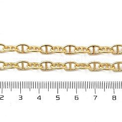 Latón collares de cadena de enlaces ovales&nbsp;NJEW-A042-16G