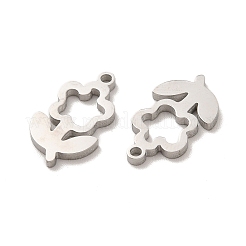 Pendentifs en acier inoxydable 304 anti-ternissement&nbsp;STAS-M089-37P