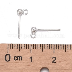 925 Sterling Silber Ohrstecker Zubehör&nbsp;STER-K167-042A-S
