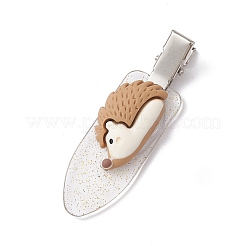 Haarspangen aus blickdichtem Alligatorharz mit Waldtiermotiv&nbsp;PHAR-JH00099