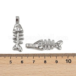 Pendentifs en acier inoxydable 304 sur le thème de l'océan&nbsp;STAS-F317-01I-P