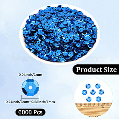6000 pz di perline di plastica&nbsp;PVC-PA0001-01A