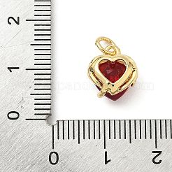 Pendentifs en laiton zircon cubique pavé&nbsp;KK-Z120-48G-05
