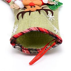 Rentiertuch hängenden Weihnachtsstrumpf&nbsp;LS-HJEW-SZC0004-19