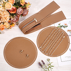 Kits de fabrication de sacs seau en cuir PU DIY&nbsp;DIY-WH20081-056A