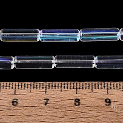 Placcare trasparente perle di vetro fili&nbsp;EGLA-Q132-02A-E01