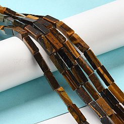 Natürlichen Tigerauge Perlen Stränge&nbsp;G-E612-C04