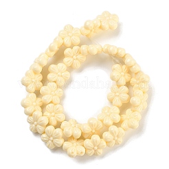 Fili di perline intagliate di corallo sintetico&nbsp;CORA-B001-03