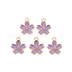 Pendentifs d'émail en alliage&nbsp;ENAM-S121-052E