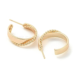 Boucles d'oreilles en laiton&nbsp;EJEW-K264-08G