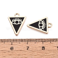 Pendentifs d'émail en alliage&nbsp;ENAM-Q002-08G-05