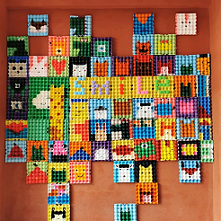 1000 Stück PE DIY Schmelzperlen Bügelperlen Nachfüllungen&nbsp;DIY-SP0006-83C