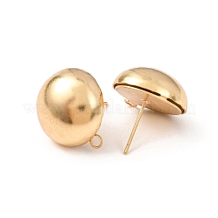 Accessoires de clous d'oreilles en laiton&nbsp;LS-KK-G604-01G-08