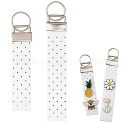2 portachiavi con porta badge in feltro&nbsp;FIND-CP0004-06A