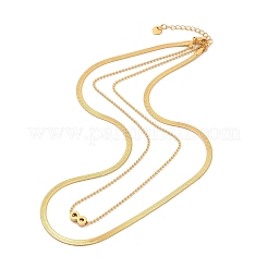 Colliers double couche&nbsp;NJEW-A032-04G-03