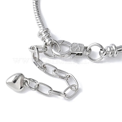 Set di braccialetti con ciondoli di perline europee a tema oceano per donna&nbsp;BJEW-JB11587-03