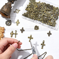 100 pcs 20 styles pendentifs en alliage de style tibétain&nbsp;FIND-CJ0003-90